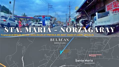 Distance from Bulacan to Norzagaray.